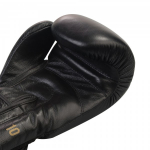 Перчатки боксерские Excalibur 572 Black, буйволиная кожа